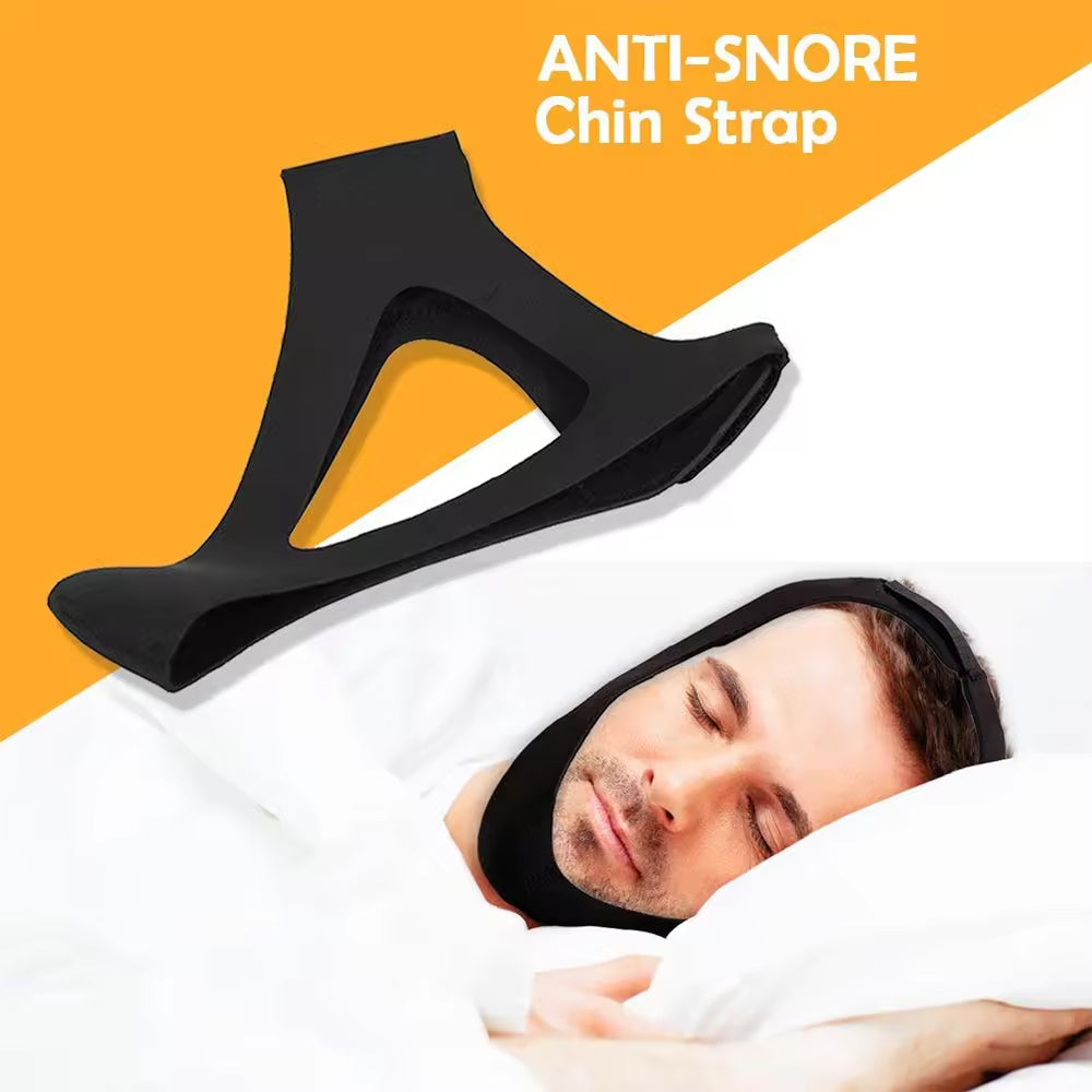 Adjustable Anti-Apnea Jaw Belt