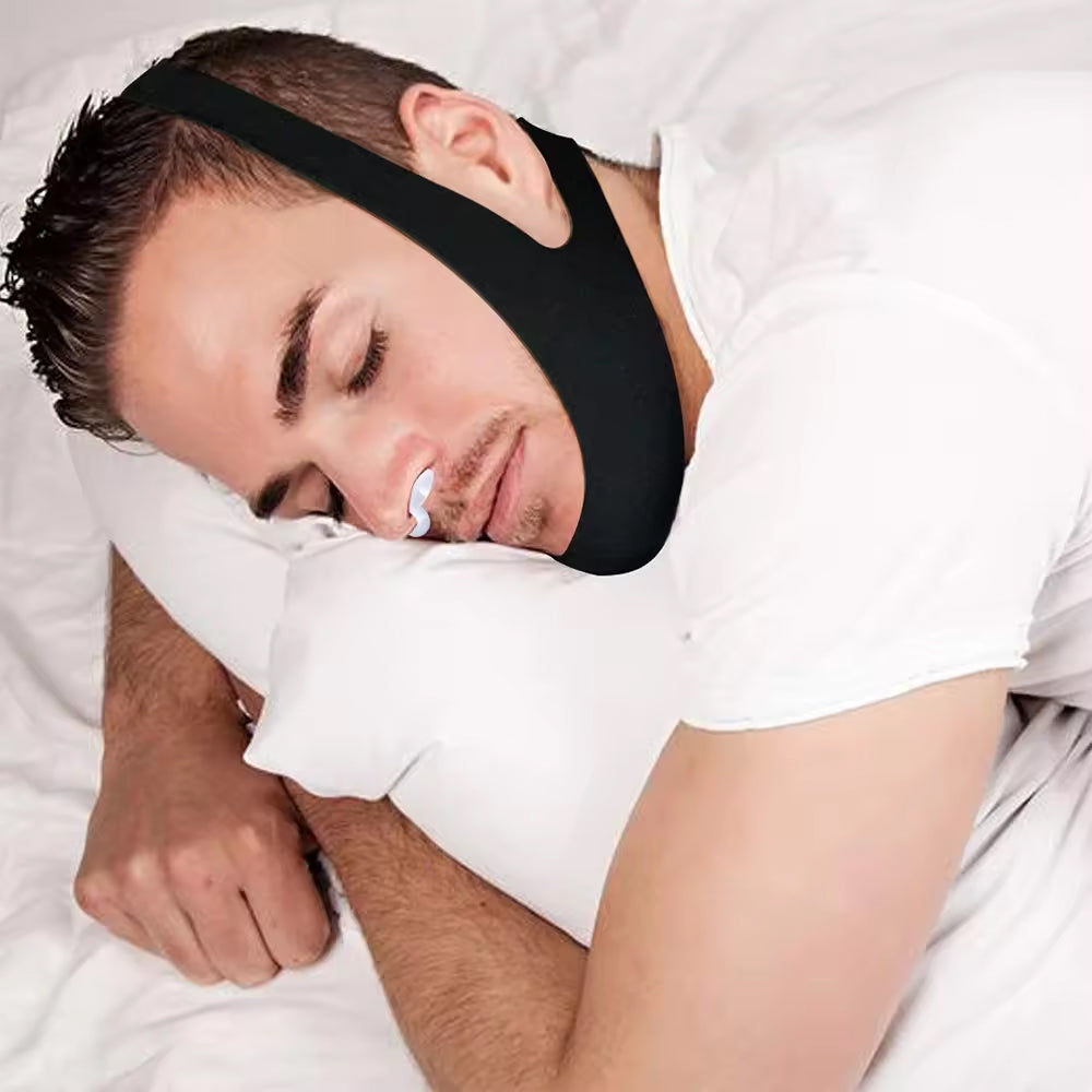 Adjustable Anti-Apnea Jaw Belt