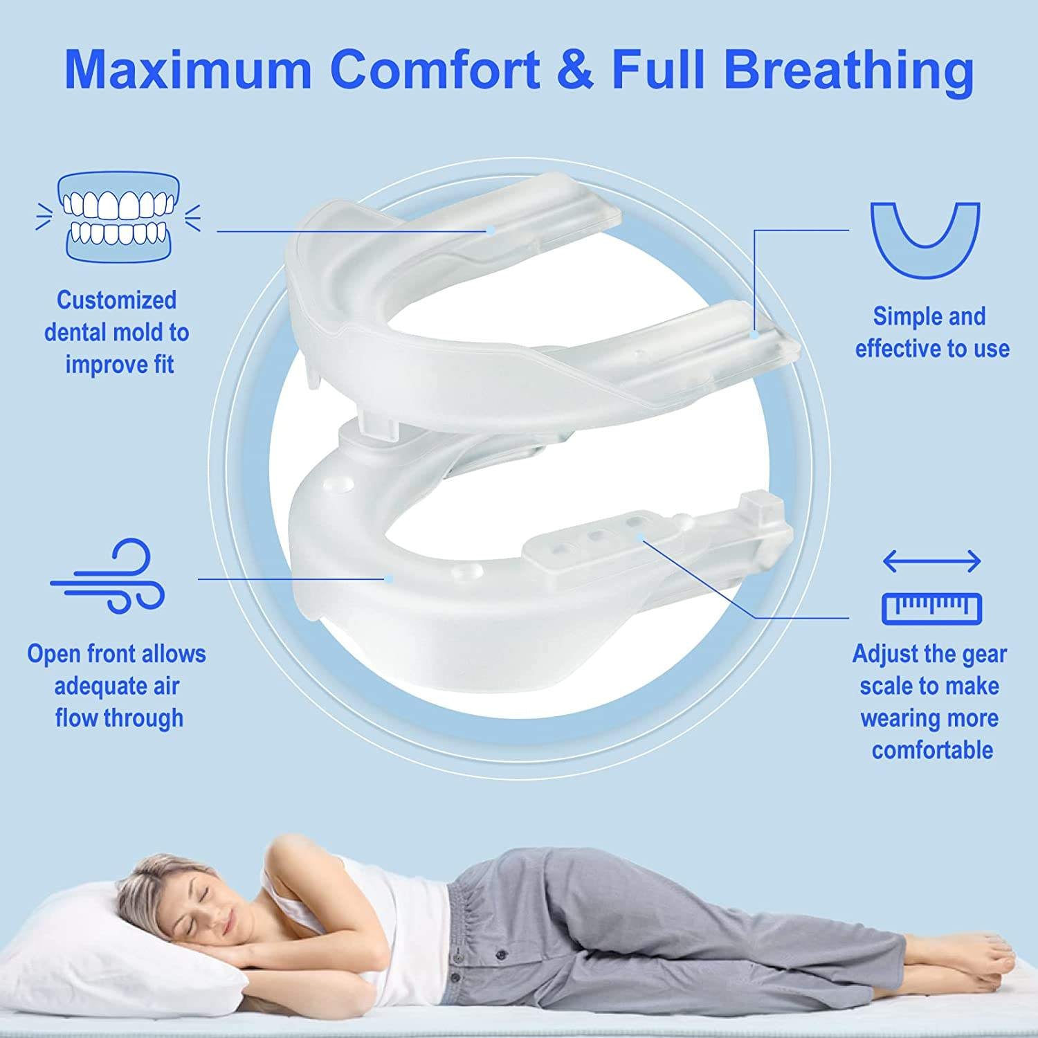 Adjustable Anti-Snoring Mouthpiece