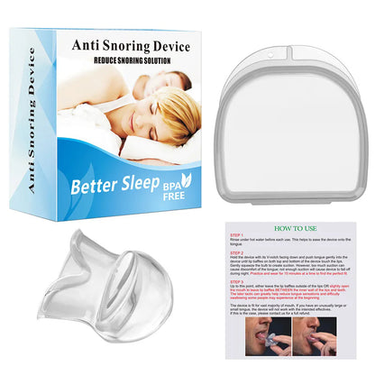 Anti-Snoring Tongue Insert Device