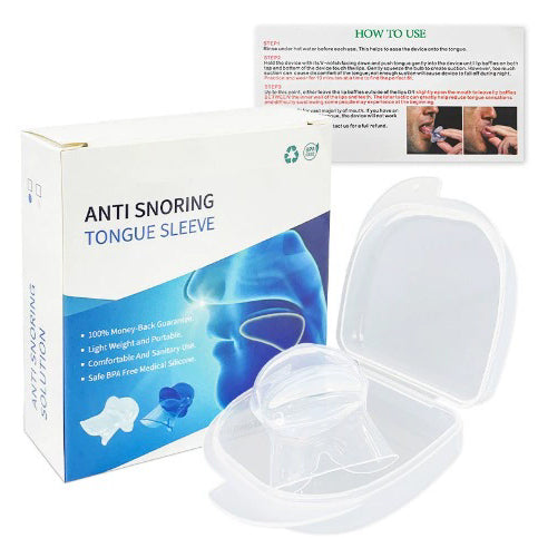 Anti-Snoring Tongue Insert Device