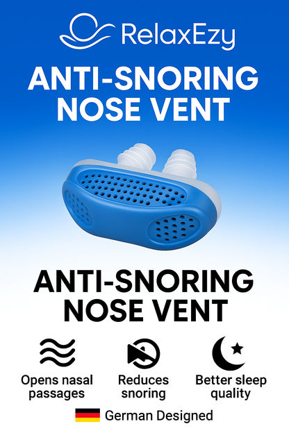 Anti Snoring Nose Vent
