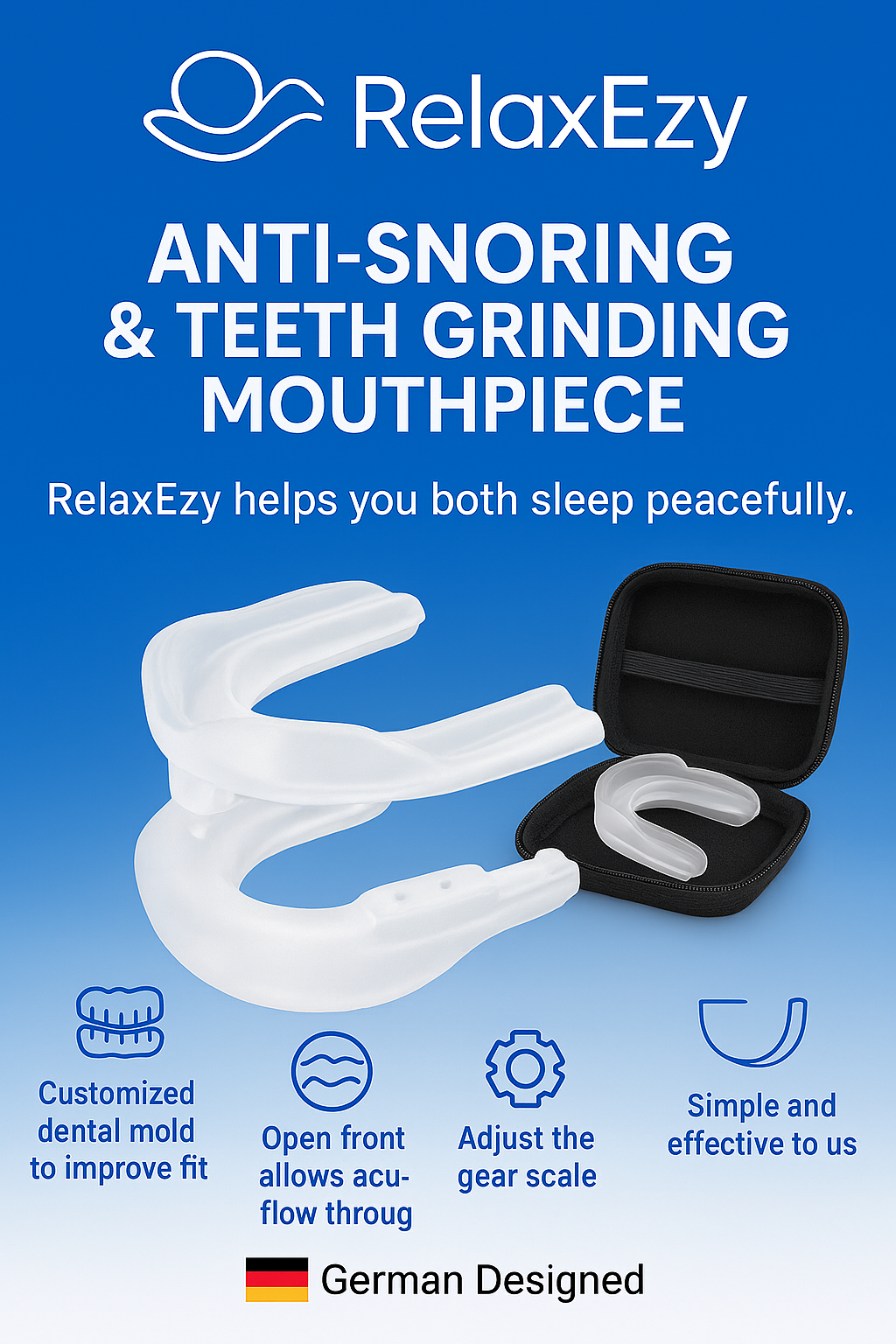 Adjustable Anti-Snoring Mouthpiece