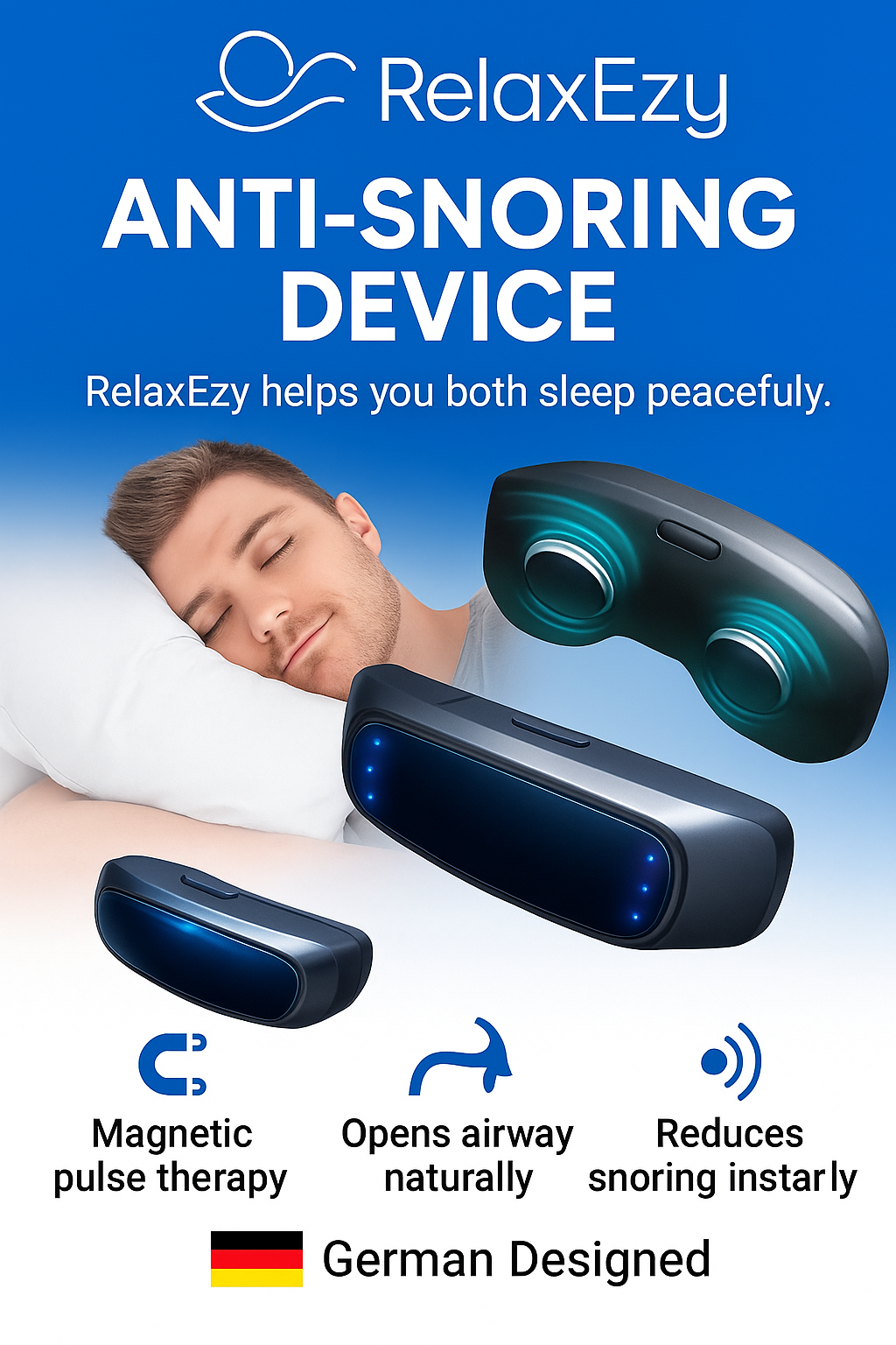 Electronic Muscle Stimulator Plus Anti-snoring Device